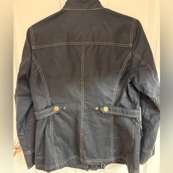 Boden Waxed canvas Jacket with Stitch Details, size 12 is different for Boden! - Picture 6 of 9